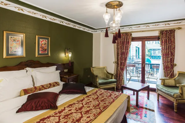 غرفة بسرير مزدوج بشرفة، Garden House Istanbul 6/10
