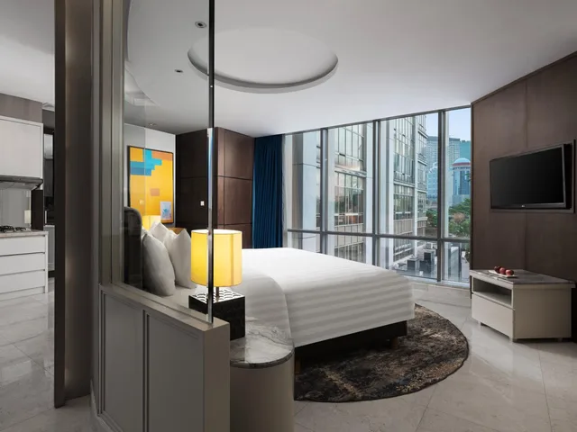 جناح بإطلالة على المسبح، The Grove Suites by Grand Aston 2/4