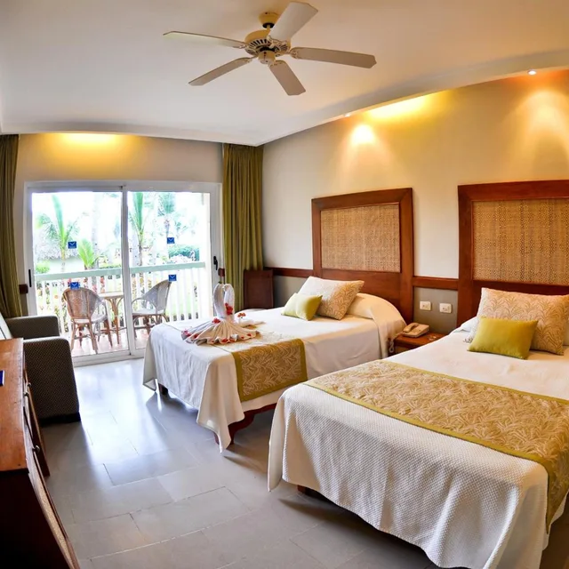 غرفة سوبيريور بسريرين مزدوجين بإطلالة على الحديقة، VIK Hotel Arena Blanca - All Inclusive 1/10