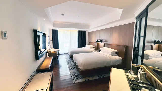 غرفة ديلوكس بسريرين مزدوجين بإطلالة على الحديقة، Sheraton Jakarta Soekarno Hatta Airport 8/10