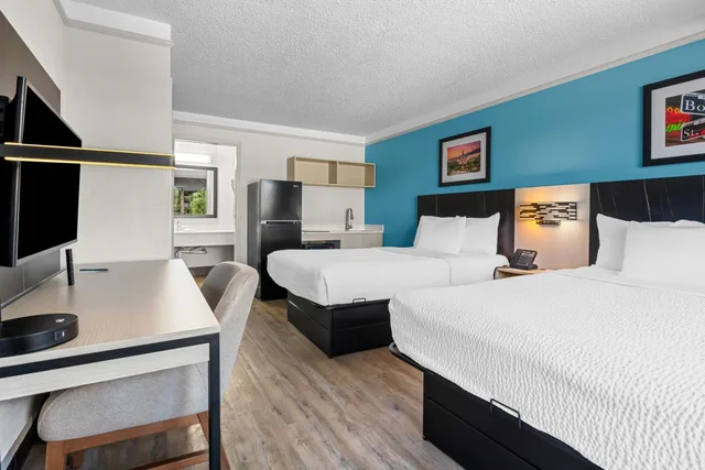 Efficiency, 2 Double Beds، Quality Inn Slidell I-10 3/4