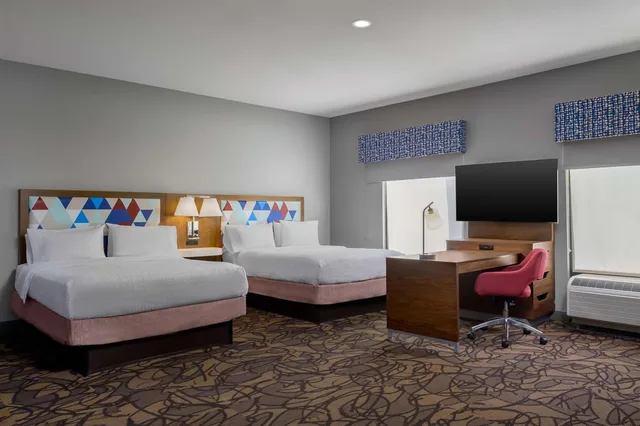 جناح استوديو بسريرين كوين مع أريكة، Hampton Inn & Suites Birmingham-Pelham (I-65) 2/5