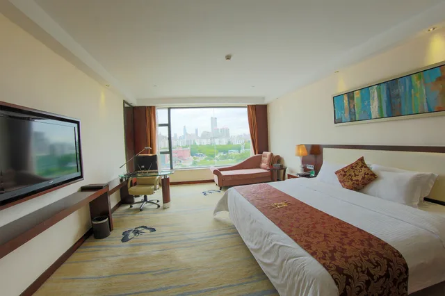 غرفة تنفيذية بسرير كينج، Meihao Mingyue Hotel International Finance City Keyun Road Metro Branch 1/5