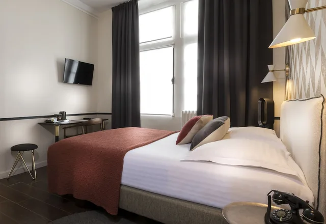 غرفة كلاسيكية بسرير مزدوج، Hotel Jeanne D Arc Le Marais 1/4