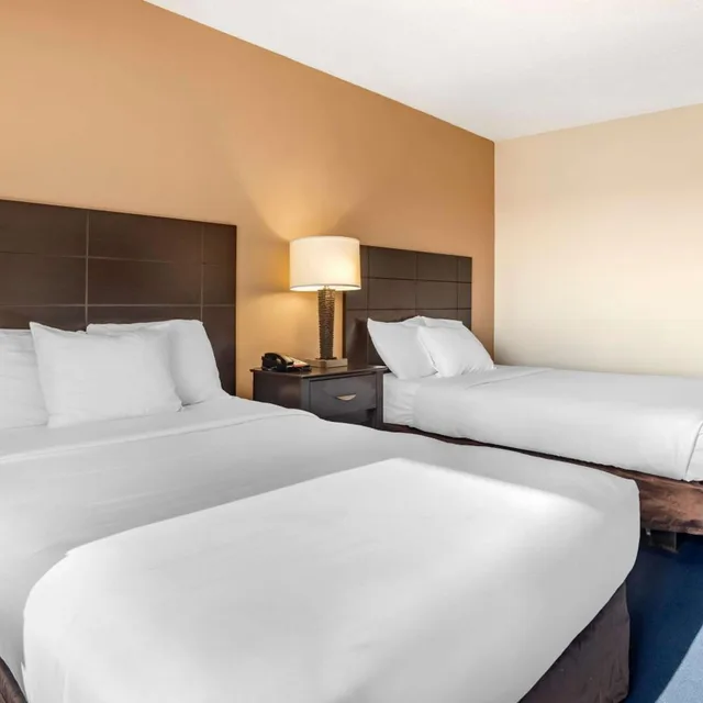غرفة داخلية قياسية بسريرين مزدوجين، Econo Lodge Inn and Suites Resort Rehoboth Beach 5/10