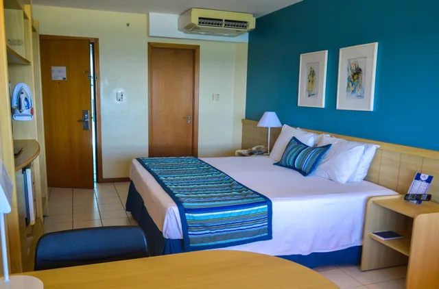 غرفة ديلوكس مفردة بسرير كينج، Reymar Hotel Maceio 3/10