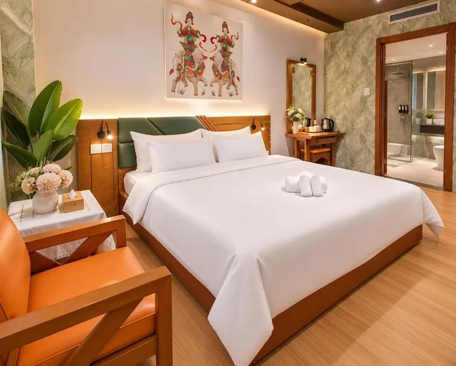 غرفة سوبيريور بسرير كوين، The Noble Swan Saigon 7/10