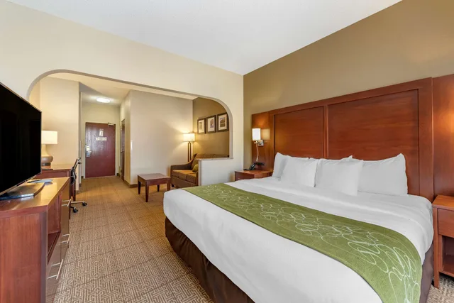 Upgrade, Business, Suite, King Bed, Sofa, Accessible، Comfort Suites Castle Rock - Denver South 1/3