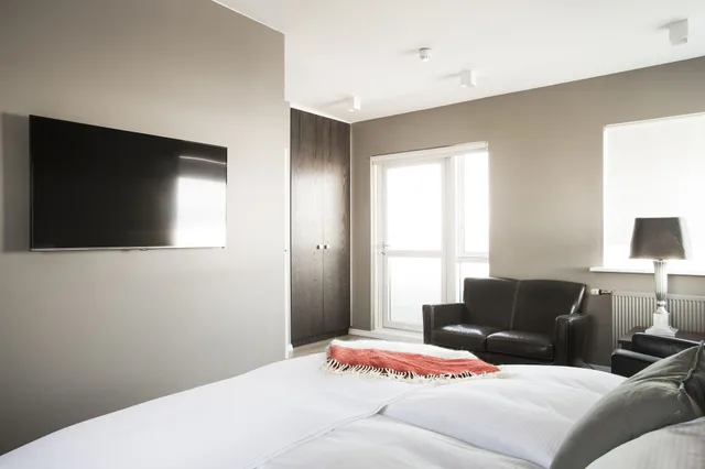 جناح جونيور بسريرين منفصلين بإطلالة على الجبل بشرفة، Hotel Odinsve 4/10