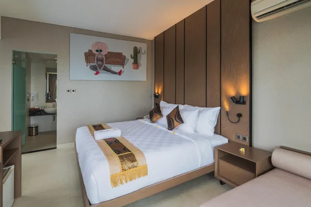 غرفة ديلوكس تنفيذية بإطلالة على البحر، Padma Sari Hotel 4/10