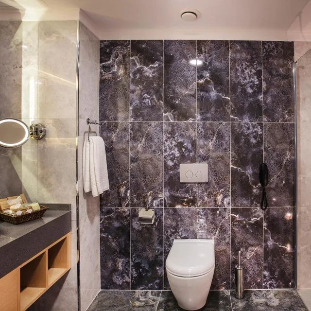 غرفة بسرير مزدوج بإطلالة على الحديقة، Korumar Ephesus Beach and Spa Resort 6/7