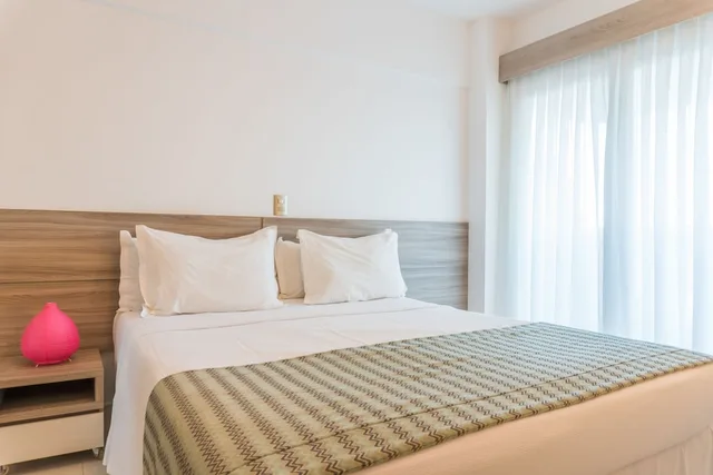 غرفة سوبيريور بسرير كوين بإطلالة على البحر بشرفة، SERHS Beach Resort 3/5