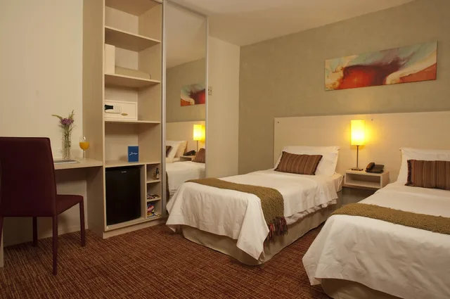 غرفة قياسية بسرير مزدوج، Hotel De Los Andes 1/4