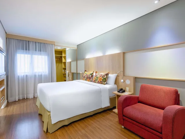 غرفة فاخرة بسرير كوين بمطبخ، Mercure Sao Paulo Nacoes Unidas 1/10