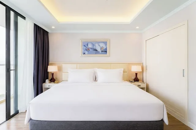 استوديو بسرير كينج بإطلالة على البحر، Vinpearl Beachfront Nha Trang 1/10