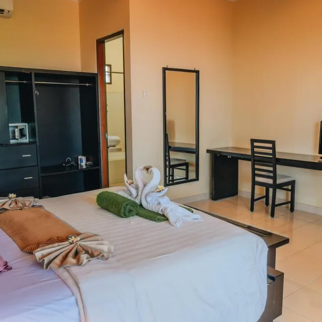 غرفة قياسية بسرير مزدوج أو سريرين منفصلين، Ocean View Tulamben Dive And Resort 6/10