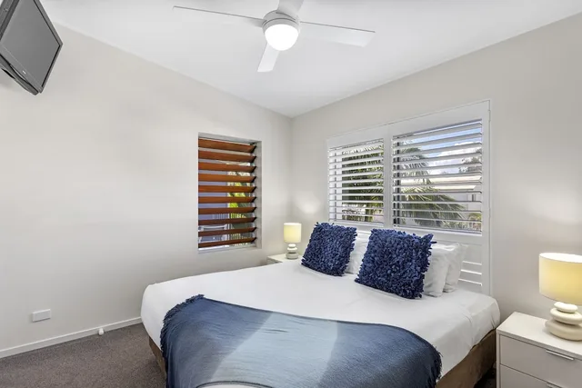شقة ديلوكس بسرير كوين بإطلالة على الحديقة بغرفة نوم واحدة، VERANO RESORT 1/2