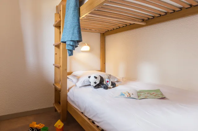 شقة بسرير بطابقين بغرفة نوم واحدة مع أريكة، RESIDENCE PIERRE & VACANCES LES SENTIERS DU TUEDA 10/10