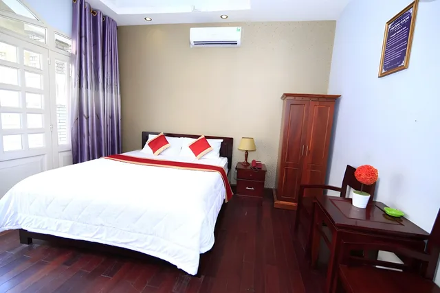غرفة ديلوكس بسرير مزدوج، Truong Giang Hotel 1/2