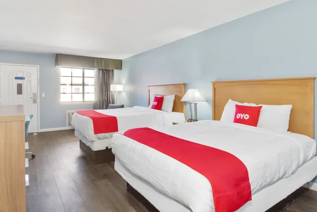 غرفة بسريرين كوين، OYO Hotel Ingleside TX 7/10