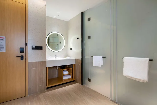غرفة ديلوكس بسريرين منفصلين، Hilton Garden Inn Shenzhen Nanshan Avenue 1/1