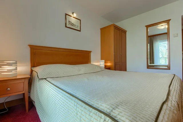 غرفة بسرير كوين بإطلالة على النهر بشرفة، Hotel Villa Dvor 3/4
