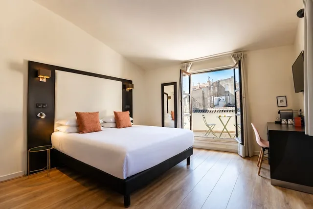 غرفة سوبيريور بشرفة، Best Western Le Marquis de La Baume 1/1