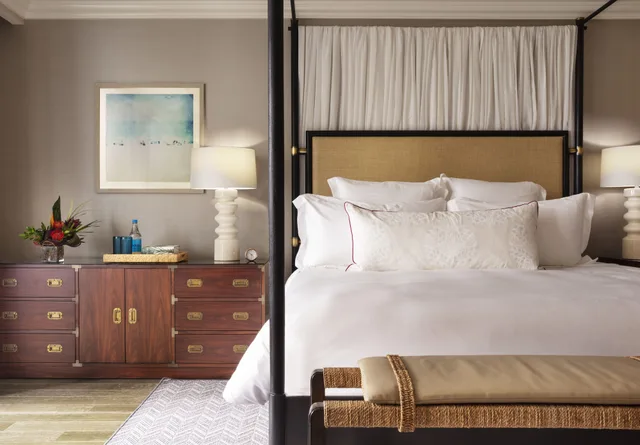 جناح غراند بريميير بسرير كينج بإطلالة على البحر بغرفة نوم واحدة، Rosewood Baha Mar 1/2