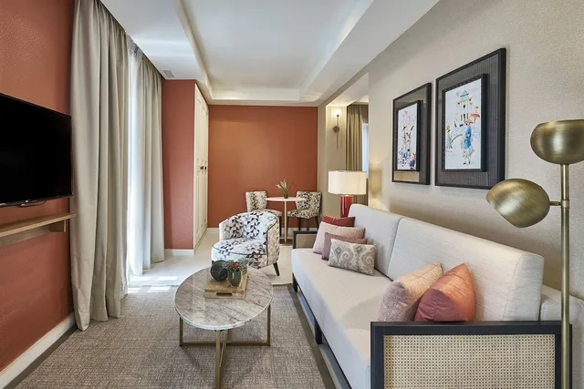 جناح جونيور مفردة بسرير كوين مع أريكة، Vincci Molviedro Suites Apartments 4/10