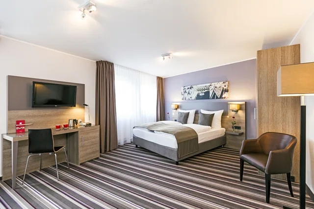 غرفة سوبيريور بسرير مزدوج أو سريرين منفصلين، Leonardo Hotel Nurnberg 8/10