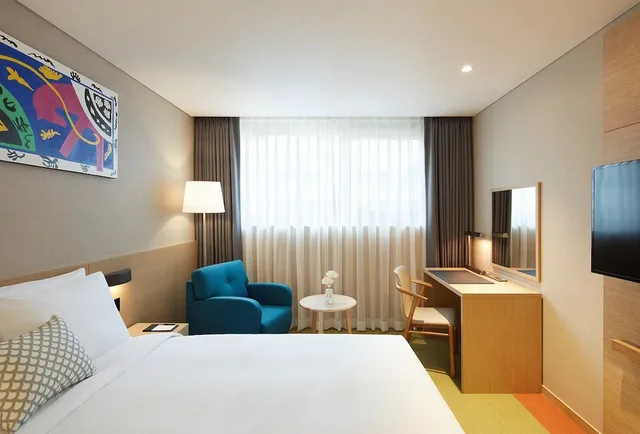 غرفة سوبيريور بسرير مزدوج، Howard Johnson by Wyndham Incheon Airport 4/6