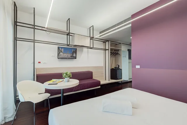 غرفة سوبيريور بسرير مزدوج، Camplus Guest Roma 2/3