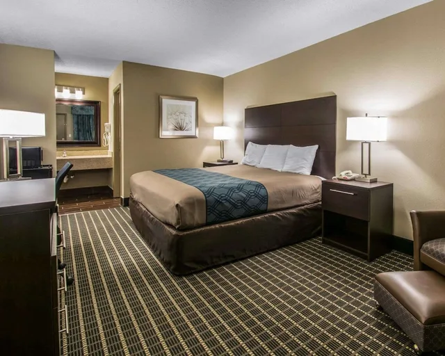 غرفة قياسية بسرير كينج للمدخنين، Econo Lodge Defuniak Springs I-10 1/3