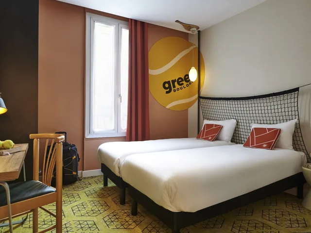 Standard, Twin Beds, Greet Hotel Boulogne Billancourt Paris (ex Hotel B Paris Boulogne) 2/3