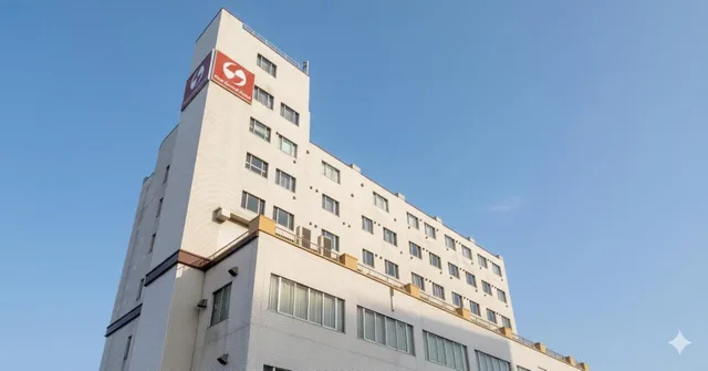 غرفة فاخرة بسريرين منفصلين بإطلالة على النهر، New Grand Hotel Shinjo 1/1