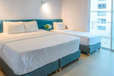 غرفة ثلاثية بشرفة، Hotel Caribbean Cartagena 3/4