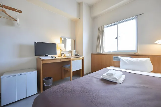غرفة بسرير نصف مزدوج لغير المدخنين، Hotel Select Inn Nagoya Iwakura Ekimae 3/3