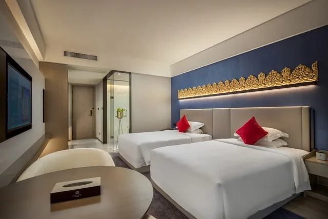 غرفة ديلوكس بسريرين منفصلين، Tian Yi International Hotel 5/10