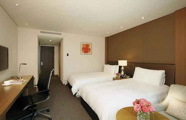 غرفة عائلية بسرير مزدوج وسرير فردي، LOTTE CITY HOTEL GIMPO AIRPORT 2/4