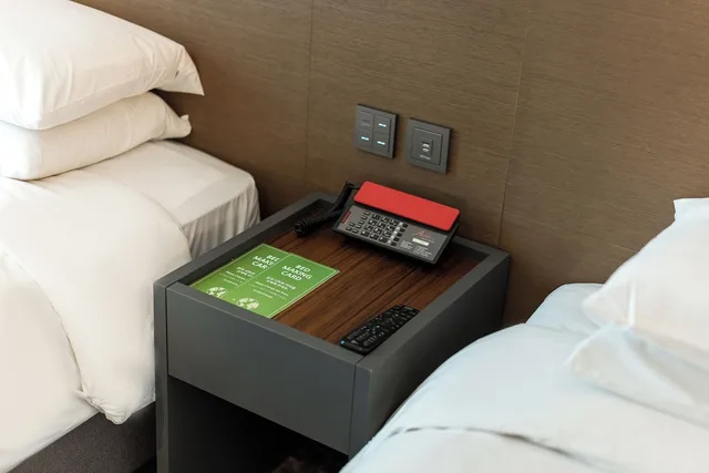 غرفة ديلوكس عائلية بسرير مزدوج وسرير فردي بإطلالة على المدينة، ASTI Hotel Busan 4/4