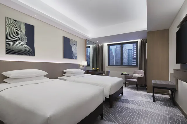 غرفة بسريرين منفصلين، Hyatt Regency Metropolitan Chongqing 1/5