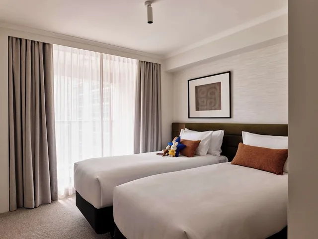 شقة بسريرين كوين بغرفتي نوم، Adina Apartment Hotel Sydney Town Hall 1/10