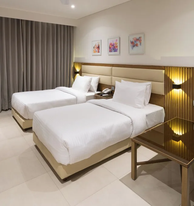 غرفة ديلوكس بسرير مزدوج، Hotel Excelsior - Karachi 1/3
