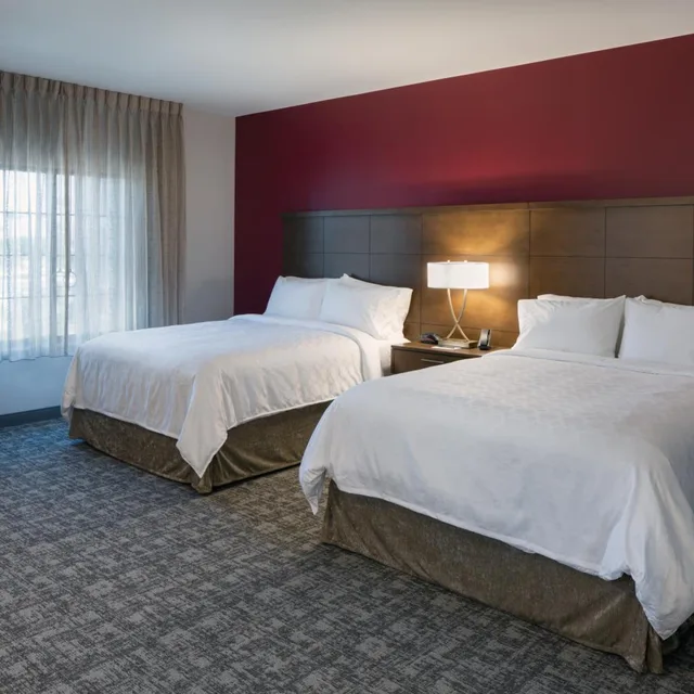 1 Bedroom, Space, Suite, 2 Queen Beds, Sofa, Living Area, Kitchen، Staybridge Suites Phoenix Biltmore Area 1/6