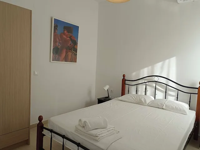 شقة أساسية رباعية بسرير كوين وسرير فردي مع أريكة، Albatross Studios And Apartments 4/8