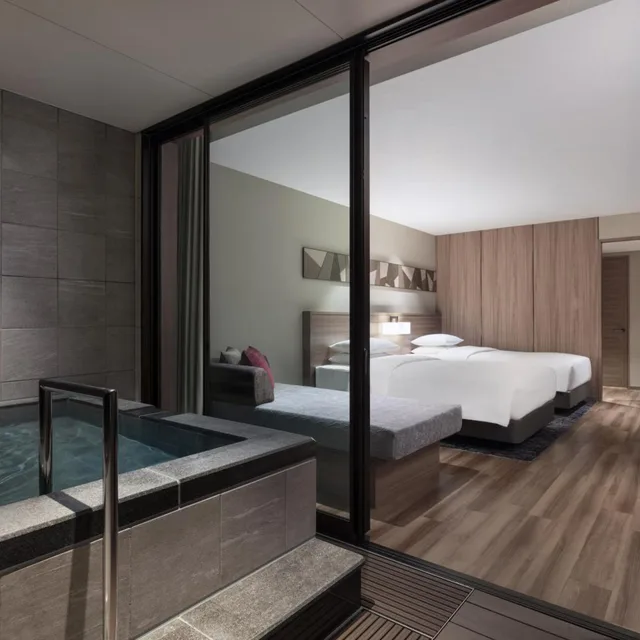 Guest Room, Deluxe, Twin Beds, Hot Spring Bath, Izu Marriott Hotel Shuzenji 3/6