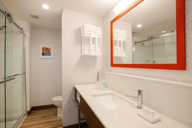 جناح استوديو بسرير كينج مع أريكة لذوي الإعاقة، Hampton Inn Suites North Port Fl 3/4