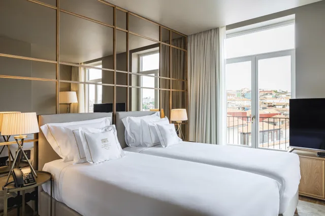 غرفة بريميوم بسريرين منفصلين بإطلالة، Casa Da Companhia Hotel 2/4
