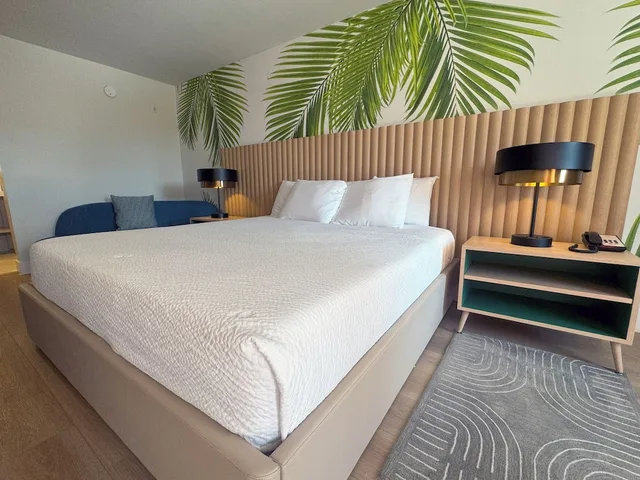 غرفة بريميوم بسرير كينج، The Harrison Downtown Hollywood 1/4