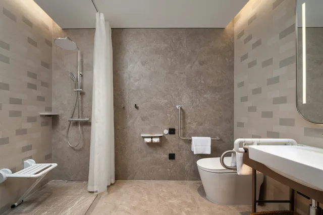 غرفة بسرير كينج لذوي الإعاقة، Hilton Garden Inn Jingzhou Shashi 3/4